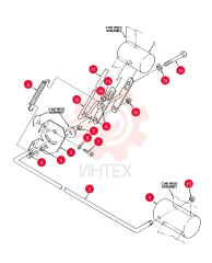 PIN,50.8mm OD x 148mm L