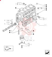 CYLINDER BLOCK,4 Cylinders 2830083