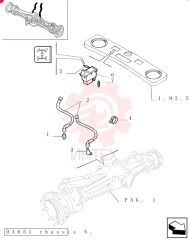HYD CONNECTOR,13/16"-16 ORS x 9/16"-18, O-Ring