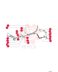 HYDRAULIC HOSE,38.10 mm ID x 2500.00 mm, SAE 100R4