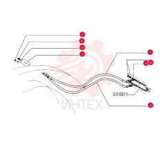 FLEXIBLE HOSE 75251187