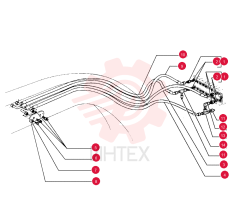 HYD CONNECTOR 70921409
