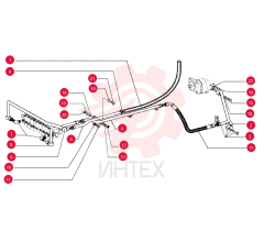 HYDRAULIC HOSE,38.10 mm ID x 2500.00 mm, SAE 100R4