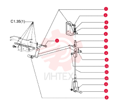 WASHER,16.67mm ID x 38.1mm OD x 7.94mm Thk