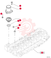 SCREW,Hex Flg, M6 x 1 x 20