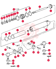 HYDRAULIC CYLINDER E6NN3A540CA