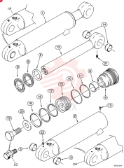 HYDRAULIC CYLINDER 86981834