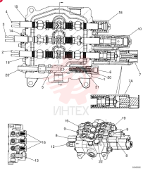 HYDRAULIC VALVE 87311341
