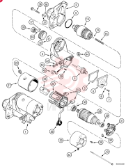 STARTER MOTOR,12V, 2.5kW 86982709 (2)