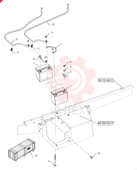 WET BATTERY F28525W