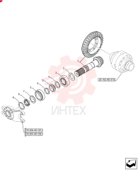 BEVEL GEAR 47676143