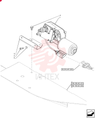 WIPER MOTOR 84576886