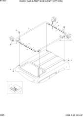 ELEC CAB LAMP SUB ASSY(OPTION)