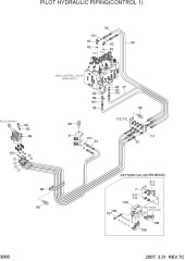 PILOT HYDRAULIC PIPING(CONTROL 1)