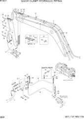 QUICK CLAMP HYD PIPING