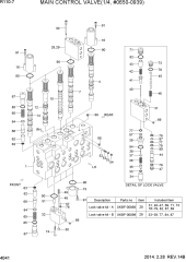 MAIN CONTROL VALVE(1/4,2-BLOCK,#650-939)