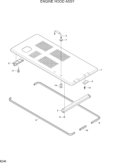 ENGINE HOOD ASSY