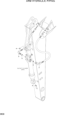 ARM HYDRAULIC PIPING