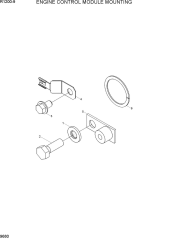 ENGINE CONTROL MODULE MOUNTING