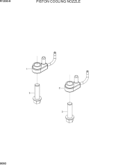 PISTON COOLING NOZZLE