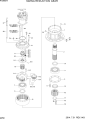 SWING REDUCTION GEAR