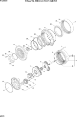 TRAVEL REDUCTION GEAR