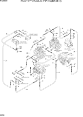 PILOT HYDRAULIC PIPING(BASE 3)
