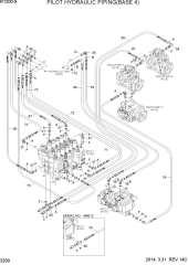 PILOT HYDRAULIC PIPING(BASE 4)
