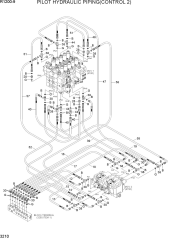 PILOT HYDRAULIC PIPING(CONTROL 2)
