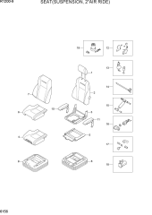 SEAT(SUSPENSION, 2"AIR RIDE)