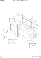 SIDE COWL ASSY(LH, 1/2)