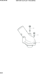 WATER OUTLET HOUSING