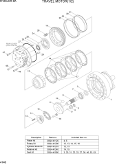 TRAVEL MOTOR (1/2)