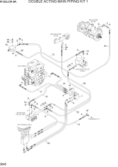 DOUBLE ACTING MAIN PIPING KIT 1