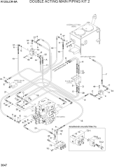 DOUBLE ACTING MAIN PIPING KIT 2