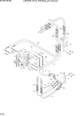UPPER HYD PIPING (ATTACH)