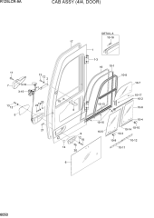 CAB ASSY (4/4, DOOR)