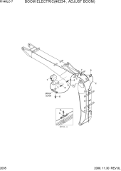 BOOM ELECTRIC(#0234-, ADJUST BOOM)