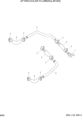 AFTERCOOLER PLUMBING(-#1000)