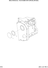 MECHANICAL TACHOMETER DRIVE(-#1000)