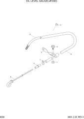OIL LEVEL GAUGE(-#1000)
