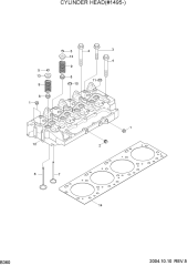 CYLINDER HEAD(#1495-)