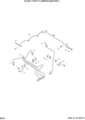 INJECTOR PLUMBLING(#1495-)