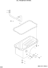 OIL PAN(#1001-#1494)