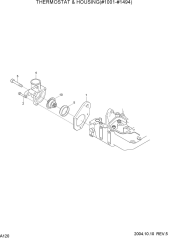 THERMOSTAT & HOUSING(#1001-#1494)