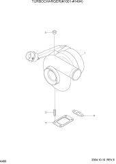 TURBOCHARGER(#1001-#1494)