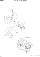 EXHAUST SYSTEM(STD)