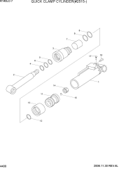 QUICK CLAMP CYLINDER(#2515-)
