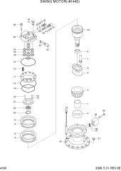 SWING MOTOR(-#1440)