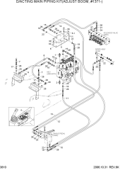 D/ACT MAIN PIPING KIT(ADJUST BM,#1371-)